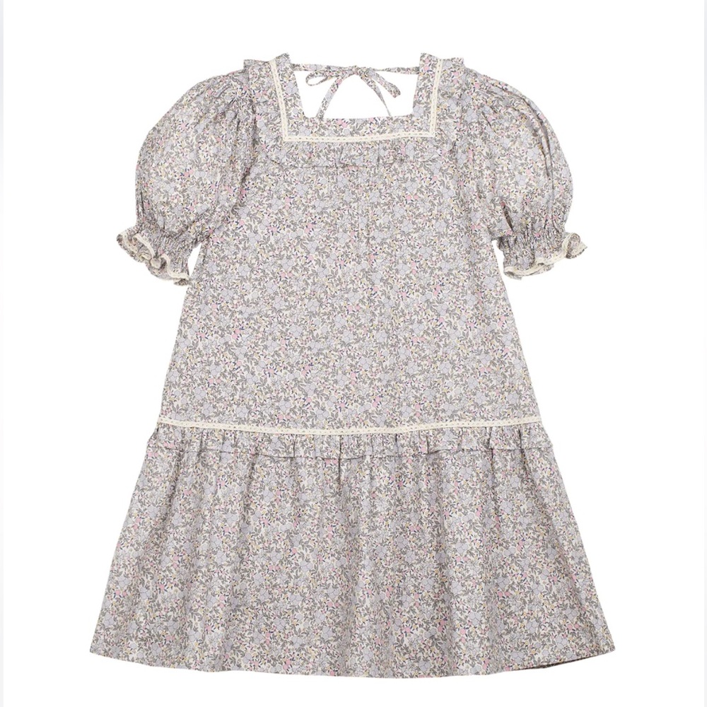 Mipounet PRINTED VOILE DALIA VOILE DRESS size 4